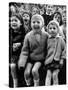 Children Watching Story of St. George and the Dragon at the Puppet Theater in the Tuileries-Alfred Eisenstaedt-Stretched Canvas