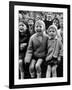 Children Watching Story of St. George and the Dragon at the Puppet Theater in the Tuileries-Alfred Eisenstaedt-Framed Photographic Print