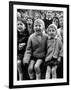 Children Watching Story of St. George and the Dragon at the Puppet Theater in the Tuileries-Alfred Eisenstaedt-Framed Photographic Print