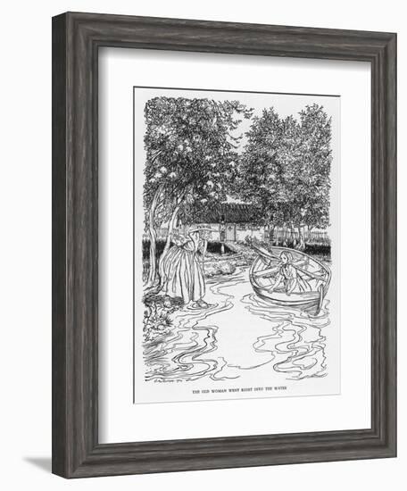 Children, Water, Gerda-Arthur Rackham-Framed Art Print