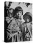 Children Wearing Traditional Clothing-Carl Mydans-Stretched Canvas