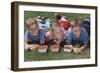 Children with Baskets of Raspberries-William P. Gottlieb-Framed Photographic Print