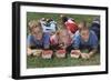 Children with Baskets of Raspberries-William P. Gottlieb-Framed Photographic Print