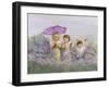Children with Flowers-Dianne Dengel-Framed Giclee Print