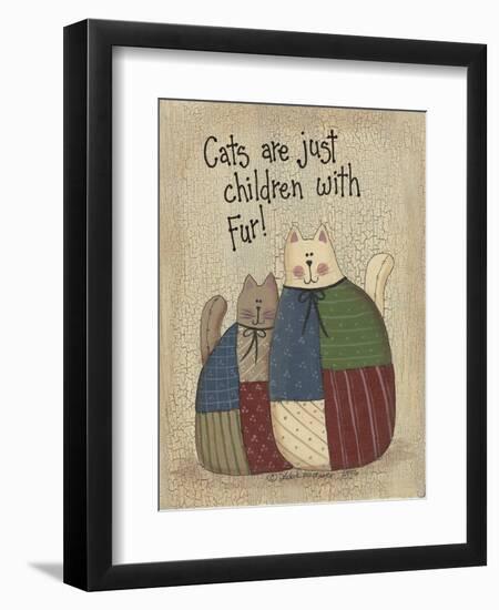 Children with Fur-Debbie McMaster-Framed Premium Giclee Print