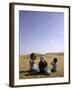 Children with Kite, Morocco-Michael Brown-Framed Premium Photographic Print