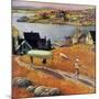 "Children with Rowboat", October 31, 1953-John Clymer-Mounted Giclee Print