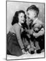 Children with Teddy Bear C. 1950-null-Mounted Photo