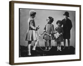 Children with their Toys-null-Framed Photographic Print