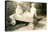 Children with Toy Car-null-Stretched Canvas