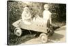 Children with Toy Car-null-Stretched Canvas