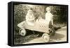 Children with Toy Car-null-Framed Stretched Canvas