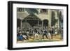 Children Yield Whips in a Game-Charles Butler-Framed Art Print