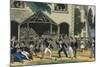 Children Yield Whips in a Game-Charles Butler-Mounted Art Print