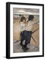 Children-Valentin Aleksandrovich Serov-Framed Giclee Print
