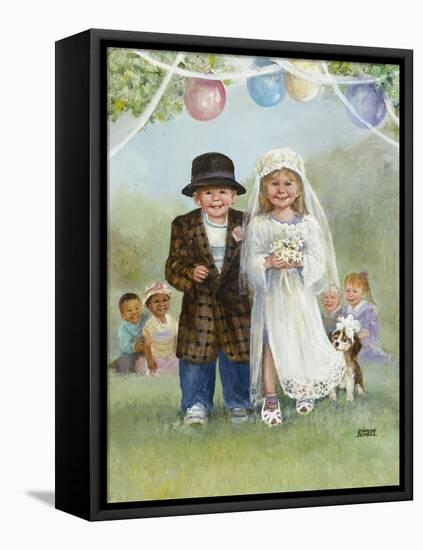 Children-Dianne Dengel-Framed Stretched Canvas