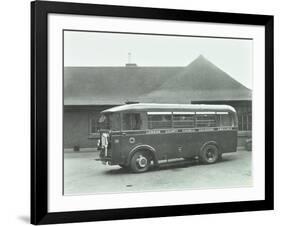 Childrens Ambulance, Holland Street, Kensington and Chelsea, London, 1935-null-Framed Photographic Print