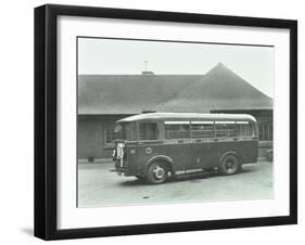 Childrens Ambulance, Holland Street, Kensington and Chelsea, London, 1935-null-Framed Premium Photographic Print