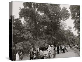 Childrens Day Parade at Belle Isle Park, Detroit, Mich.-null-Stretched Canvas