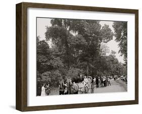 Childrens Day Parade at Belle Isle Park, Detroit, Mich.-null-Framed Photo