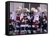 Childrens Ice Hockey Team-null-Framed Stretched Canvas