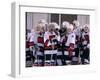 Childrens Ice Hockey Team-null-Framed Photographic Print