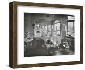 Childrens Isolation Wards, Brook General Hospital, London, 1948-null-Framed Photographic Print