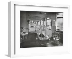 Childrens Isolation Wards, Brook General Hospital, London, 1948-null-Framed Photographic Print