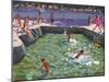 Childrens Pool, Vrsar, Croatia, 2017-Andrew Macara-Mounted Giclee Print