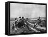 Childrens Tug O' War-Cesar Pattein-Framed Stretched Canvas