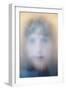Childs Face Behind Glass-Steve Allsopp-Framed Photographic Print
