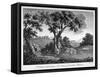 Childs Hill, Hampstead Heath, London, 1786-John Peltro-Framed Stretched Canvas