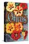 Childs Nasturtium Floral Park-null-Stretched Canvas