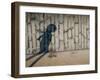 Childs Shadow on Wall-Clive Nolan-Framed Photographic Print