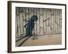 Childs Shadow on Wall-Clive Nolan-Framed Photographic Print