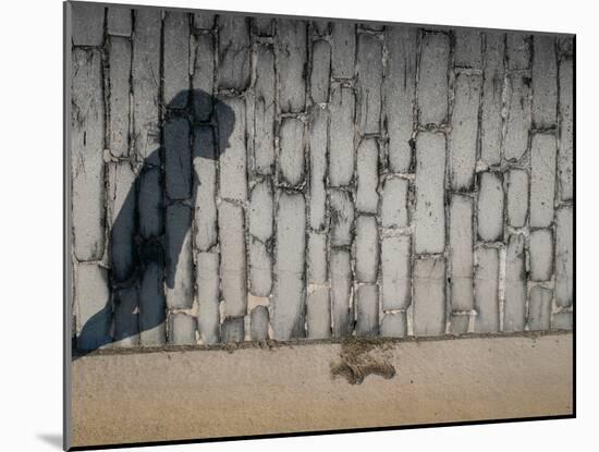 Childs Shadow on Wall-Clive Nolan-Mounted Photographic Print