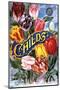 Childs Tulips Laruel Park NY-null-Mounted Art Print