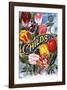 Childs Tulips Laruel Park NY-null-Framed Art Print