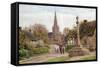 Childs Wickham, Near Evesham, Worcester-Alfred Robert Quinton-Framed Stretched Canvas