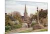 Childs Wickham, Near Evesham, Worcester-Alfred Robert Quinton-Mounted Giclee Print