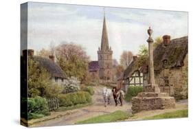 Childs Wickham, Near Evesham, Worcester-Alfred Robert Quinton-Stretched Canvas