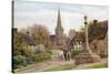 Childs Wickham, Near Evesham, Worcester-Alfred Robert Quinton-Stretched Canvas