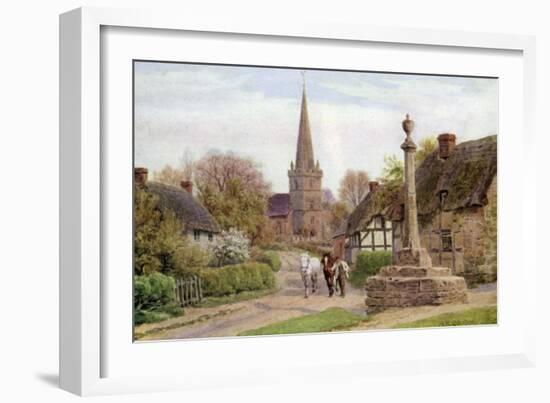 Childs Wickham, Near Evesham, Worcester-Alfred Robert Quinton-Framed Giclee Print