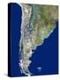 Chile And Argentina, Satellite Image-PLANETOBSERVER-Stretched Canvas