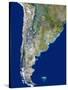 Chile And Argentina, Satellite Image-PLANETOBSERVER-Stretched Canvas