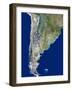 Chile And Argentina, Satellite Image-PLANETOBSERVER-Framed Photographic Print
