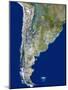 Chile And Argentina, Satellite Image-PLANETOBSERVER-Mounted Photographic Print