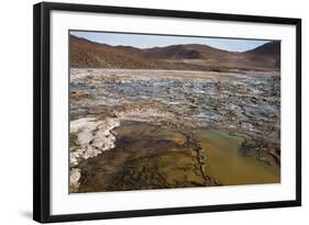 Chile, Andes Mountains, Atacama Desert, El Tatio Geysers. Fumaroles-Mallorie Ostrowitz-Framed Photographic Print