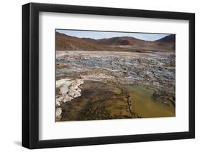 Chile, Andes Mountains, Atacama Desert, El Tatio Geysers. Fumaroles-Mallorie Ostrowitz-Framed Photographic Print