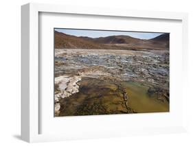 Chile, Andes Mountains, Atacama Desert, El Tatio Geysers. Fumaroles-Mallorie Ostrowitz-Framed Photographic Print